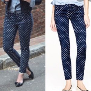 *Rare* Women’s J Crew Polka Dot Jeans